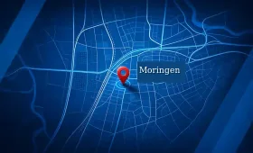 Karte von Moringen und seinen Ortsteilen