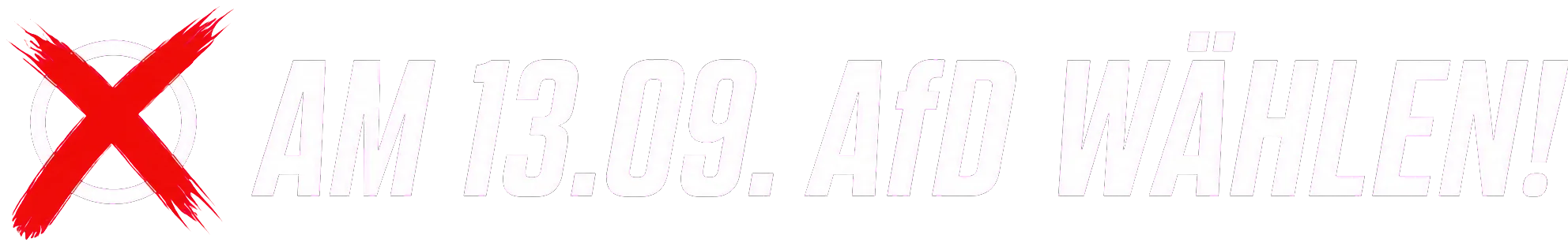 Am 13.09. AfD wählen!